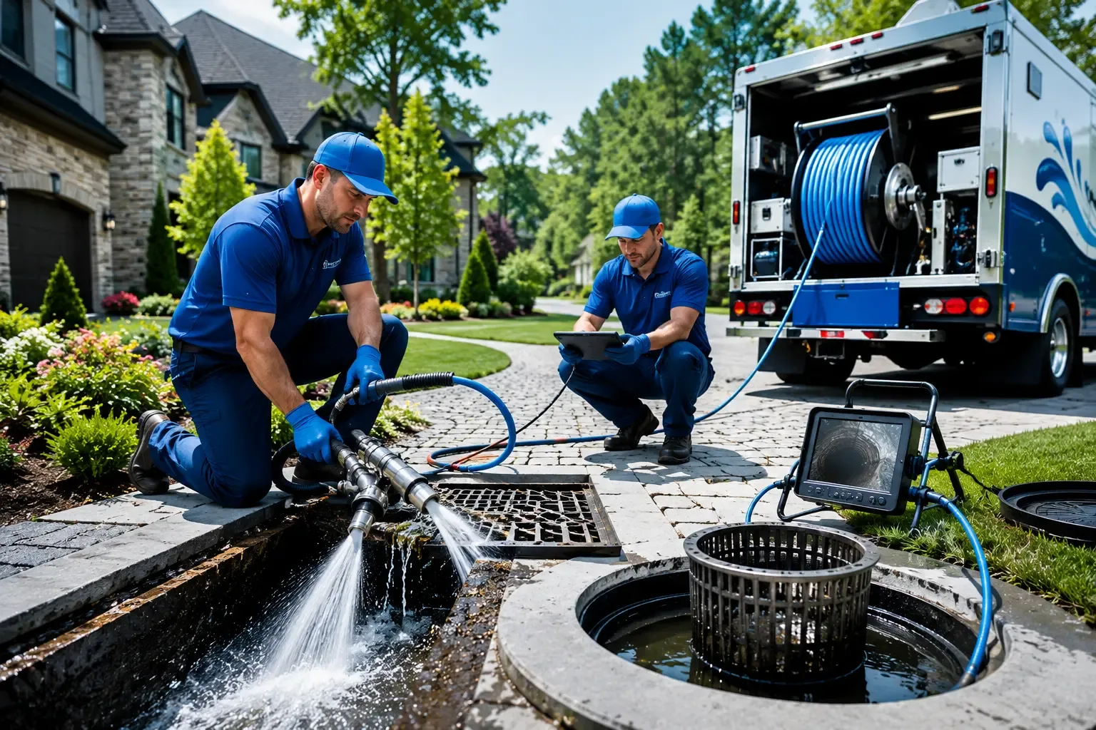 Local outdoor drain cleaning professionals in Golden, IL