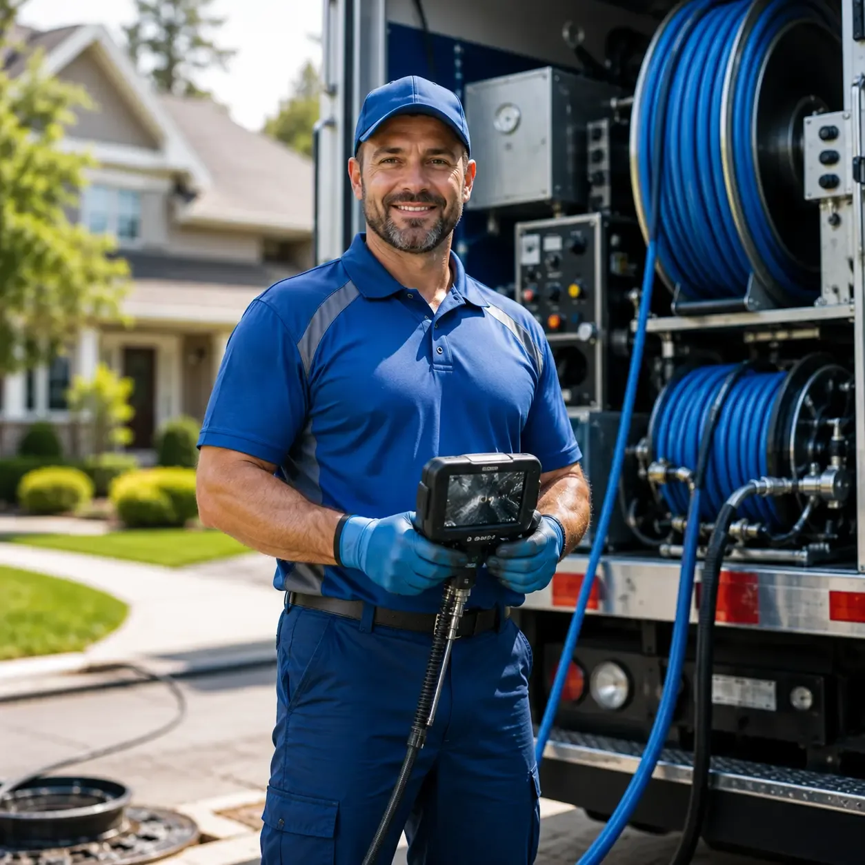 Local outdoor drain cleaning specialists in Golden, IL